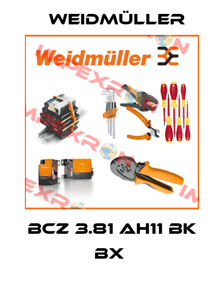 BCZ 3.81 AH11 BK BX  Weidmüller