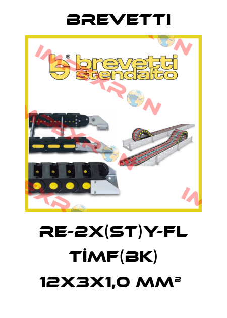 RE-2X(ST)Y-fl TİMF(BK) 12x3x1,0 mm²  Brevetti