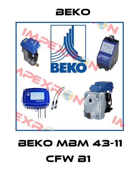 BEKO MBM 43-11 CFW B1  Beko