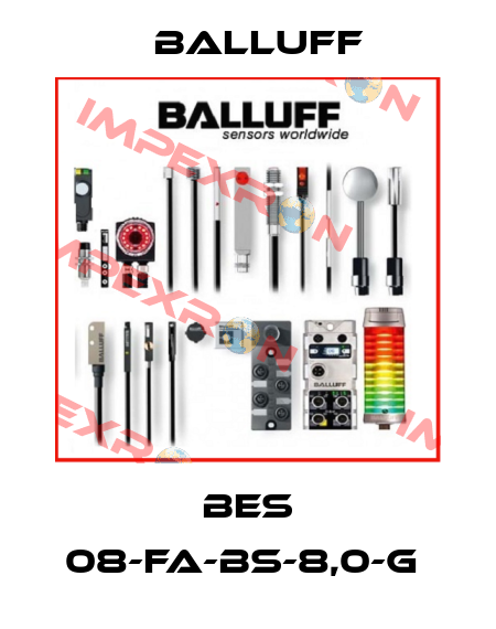 BES 08-FA-BS-8,0-G  Balluff