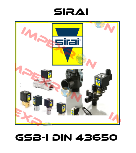 GSB-I DIN 43650  Sirai