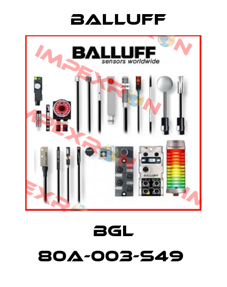 BGL 80A-003-S49  Balluff