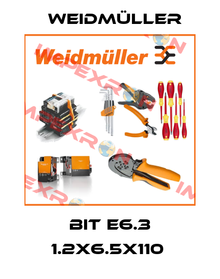 BIT E6.3 1.2X6.5X110  Weidmüller