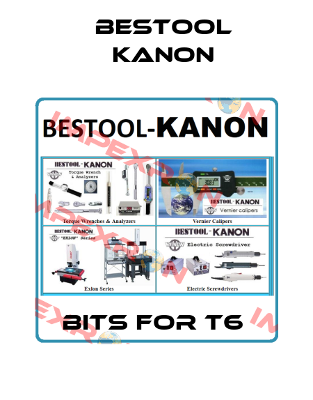 BITS FOR T6  Bestool Kanon