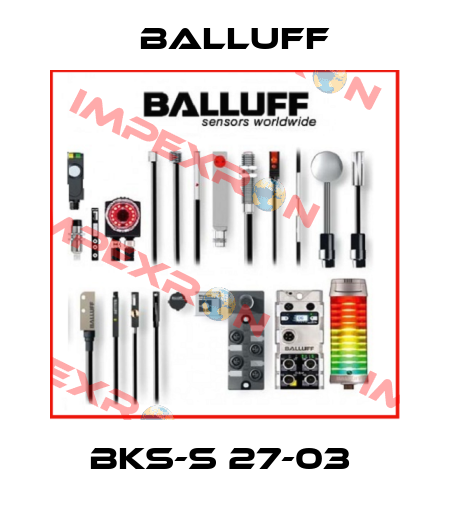 BKS-S 27-03  Balluff