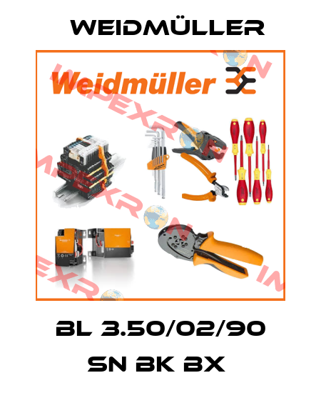 BL 3.50/02/90 SN BK BX  Weidmüller