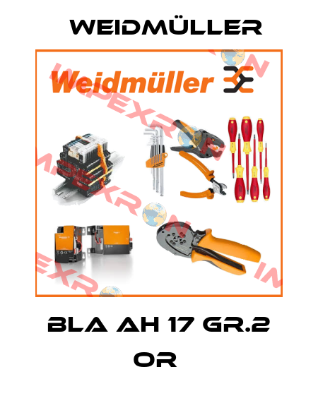 BLA AH 17 GR.2 OR  Weidmüller