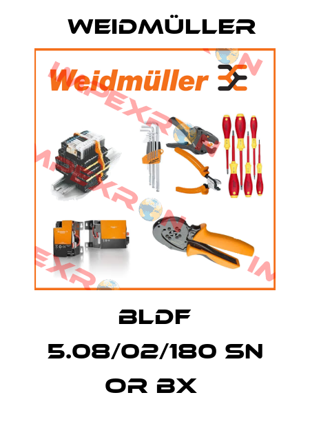 BLDF 5.08/02/180 SN OR BX  Weidmüller