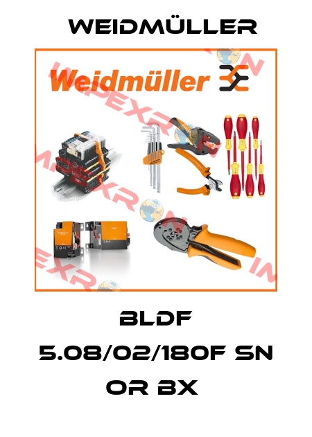 BLDF 5.08/02/180F SN OR BX  Weidmüller