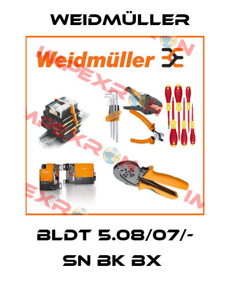 BLDT 5.08/07/- SN BK BX  Weidmüller