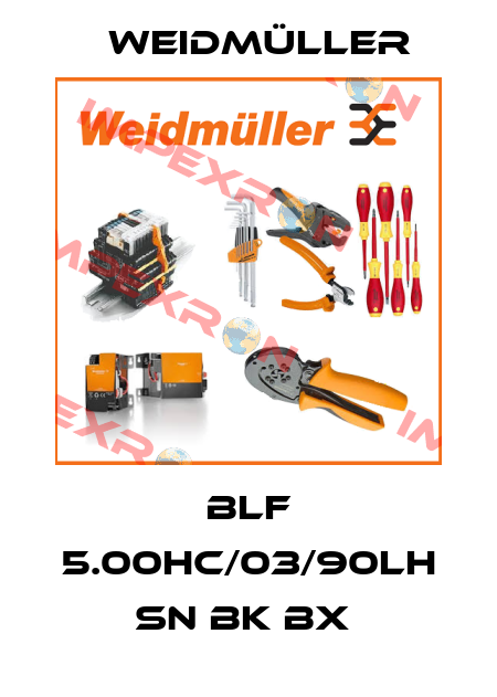 BLF 5.00HC/03/90LH SN BK BX  Weidmüller