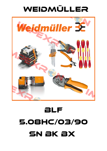 BLF 5.08HC/03/90 SN BK BX  Weidmüller