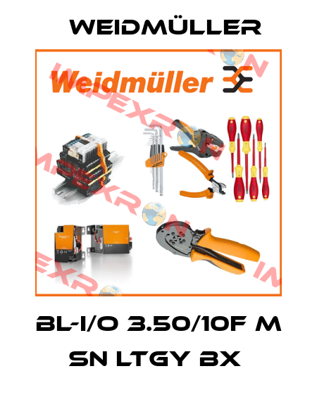 BL-I/O 3.50/10F M SN LTGY BX  Weidmüller