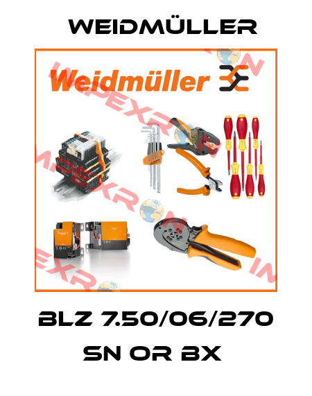 BLZ 7.50/06/270 SN OR BX  Weidmüller