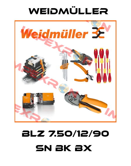 BLZ 7.50/12/90 SN BK BX  Weidmüller