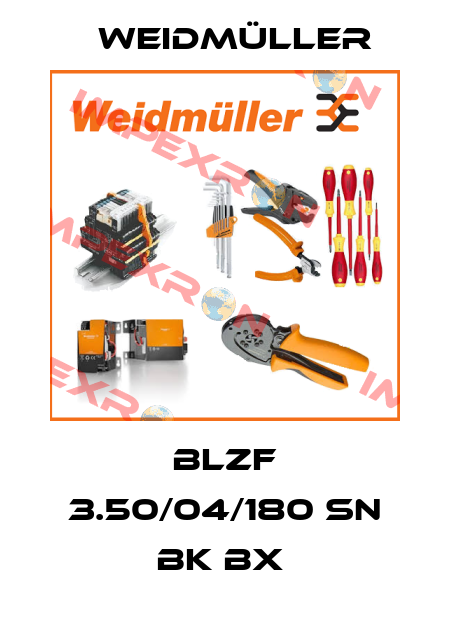 BLZF 3.50/04/180 SN BK BX  Weidmüller