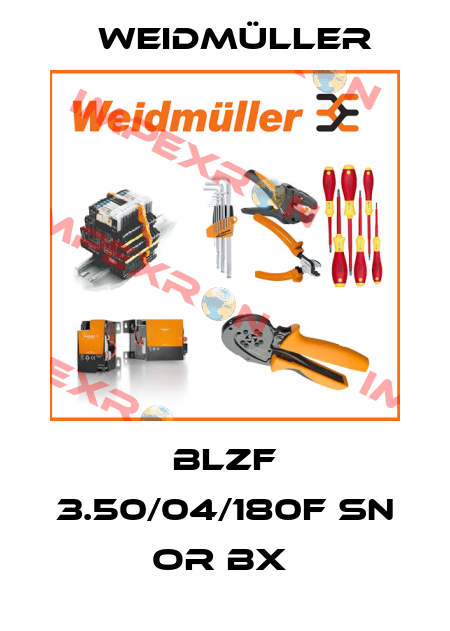 BLZF 3.50/04/180F SN OR BX  Weidmüller