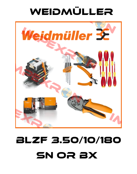 BLZF 3.50/10/180 SN OR BX  Weidmüller
