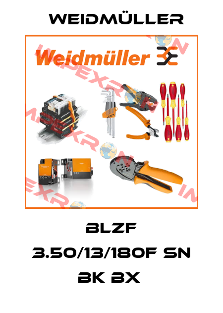 BLZF 3.50/13/180F SN BK BX  Weidmüller