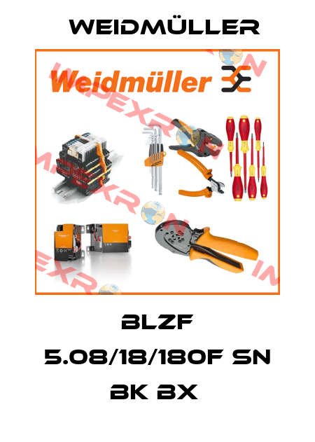 BLZF 5.08/18/180F SN BK BX  Weidmüller