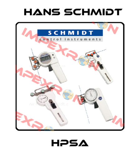 HPSA Hans Schmidt
