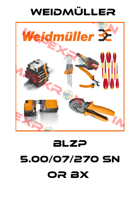 BLZP 5.00/07/270 SN OR BX  Weidmüller