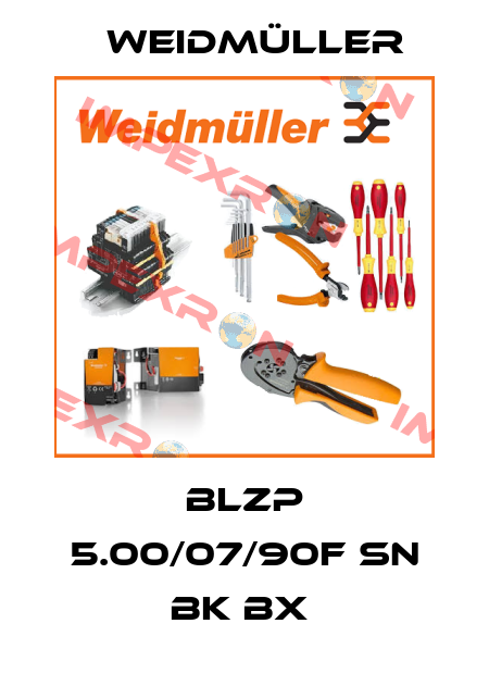 BLZP 5.00/07/90F SN BK BX  Weidmüller