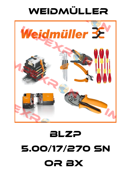 BLZP 5.00/17/270 SN OR BX  Weidmüller