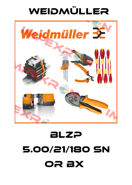 BLZP 5.00/21/180 SN OR BX  Weidmüller