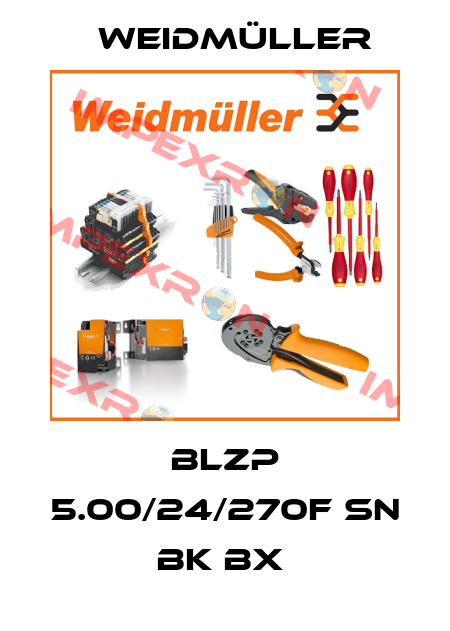 BLZP 5.00/24/270F SN BK BX  Weidmüller