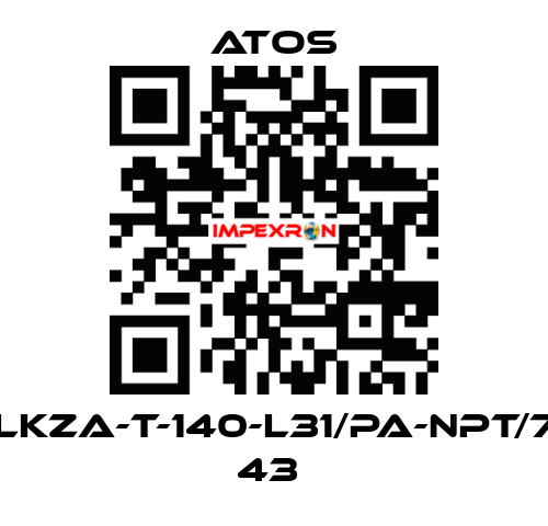 DLKZA-T-140-L31/PA-NPT/7C 43  Atos