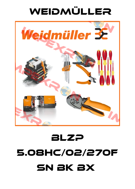 BLZP 5.08HC/02/270F SN BK BX  Weidmüller