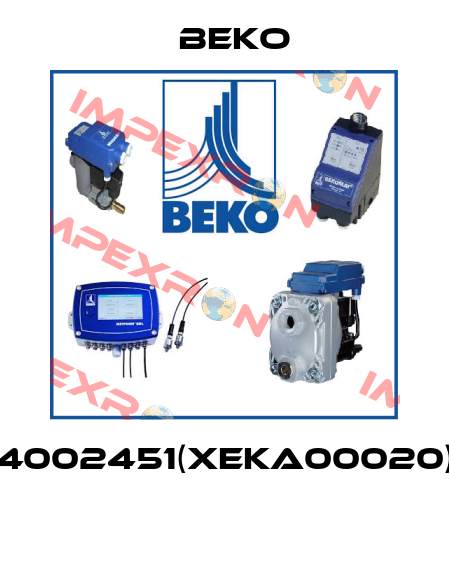 4002451(XEKA00020)  Beko