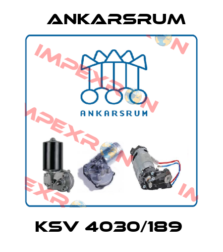 KSV 4030/189  Ankarsrum