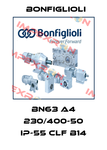BN63 A4 230/400-50 IP-55 CLF B14 Bonfiglioli