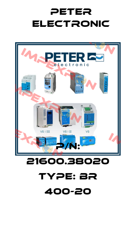 P/N: 21600.38020 Type: BR 400-20 Peter Electronic