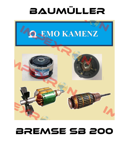 Bremse SB 200  Baumüller