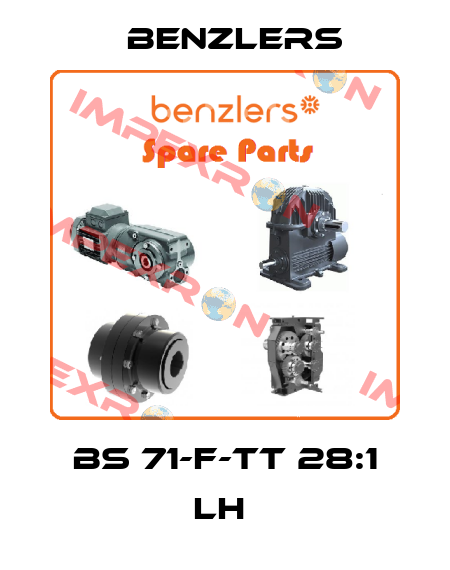 BS 71-F-TT 28:1 LH  Benzlers