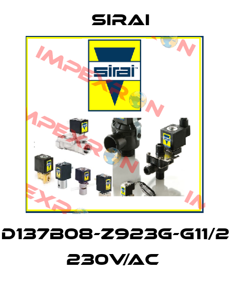 D137B08-Z923G-G11/2 230V/AC  Sirai