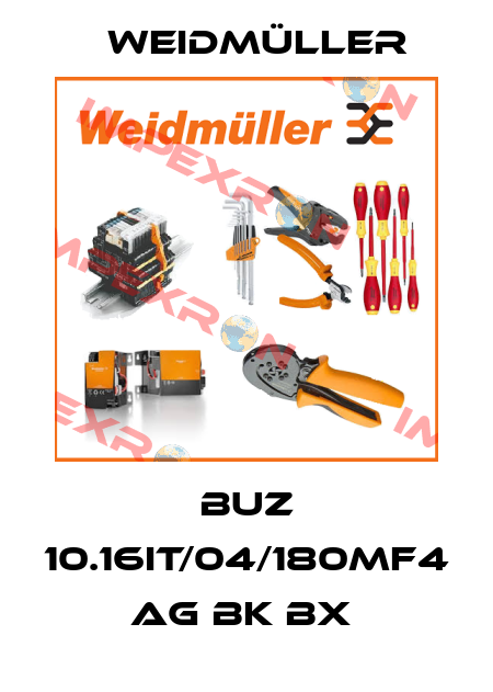BUZ 10.16IT/04/180MF4 AG BK BX  Weidmüller