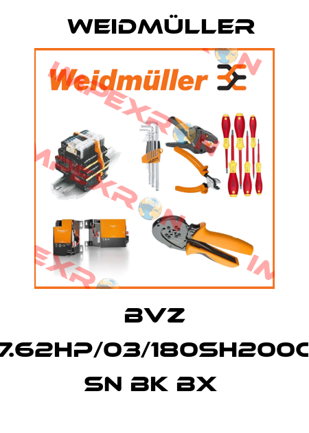 BVZ 7.62HP/03/180SH200C SN BK BX  Weidmüller