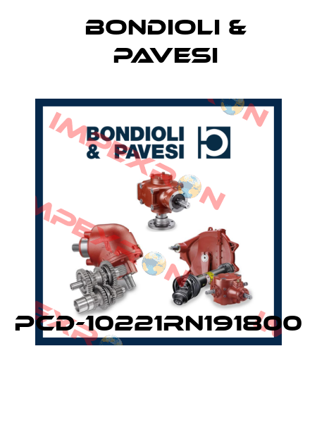 PCD-10221RN191800  Bondioli & Pavesi