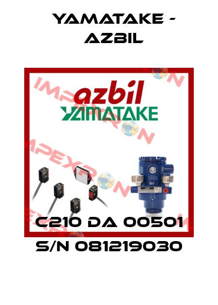 C210 DA 00501 S/N 081219030 Yamatake - Azbil