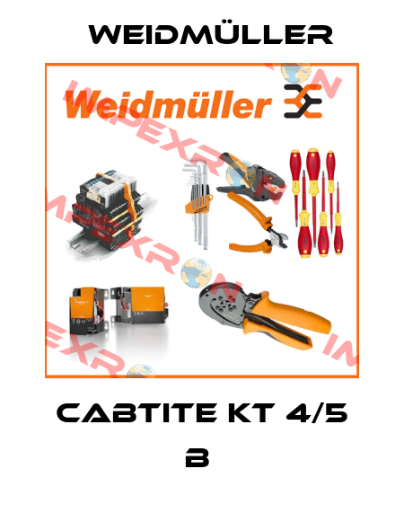 CABTITE KT 4/5 B  Weidmüller