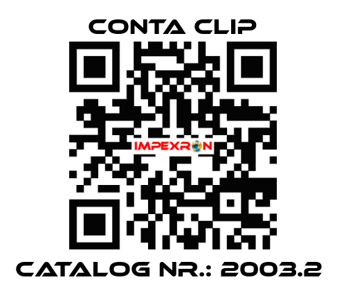 CATALOG NR.: 2003.2  Conta Clip