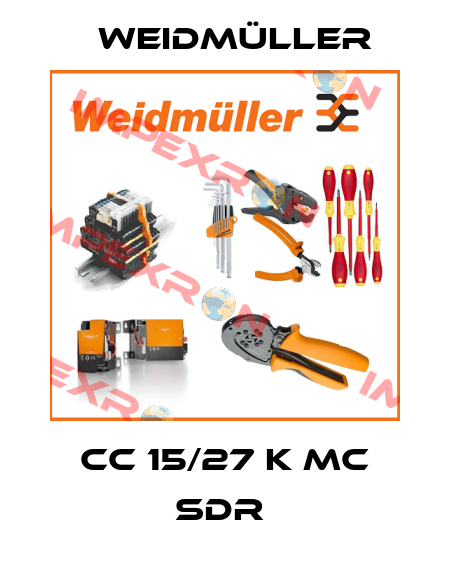 CC 15/27 K MC SDR  Weidmüller
