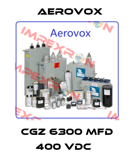 CGZ 6300 MFD 400 VDC   Aerovox