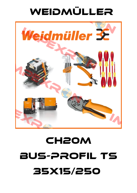 CH20M BUS-PROFIL TS 35X15/250  Weidmüller