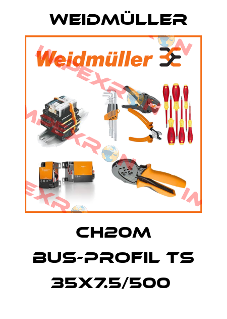 CH20M BUS-PROFIL TS 35X7.5/500  Weidmüller