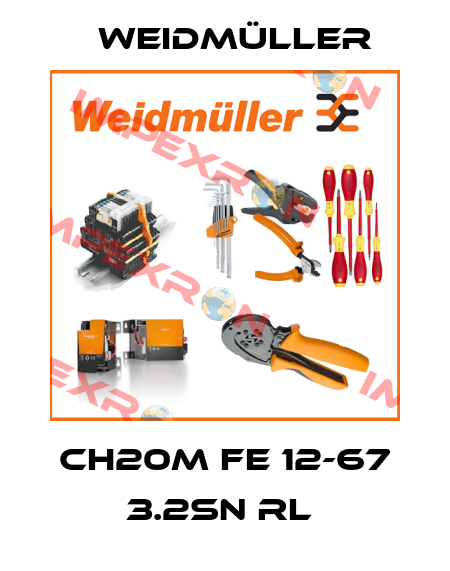 CH20M FE 12-67 3.2SN RL  Weidmüller